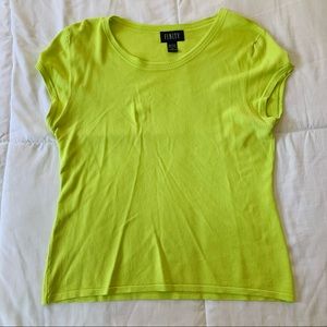 Finity Neon Green Top Size XL